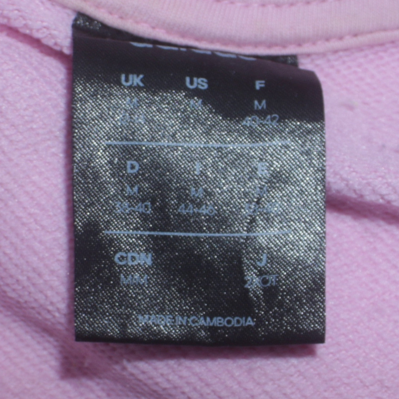 Adidas Womens Pink Pullover Hoodie Medium Cotton Blend Logo Outdoor