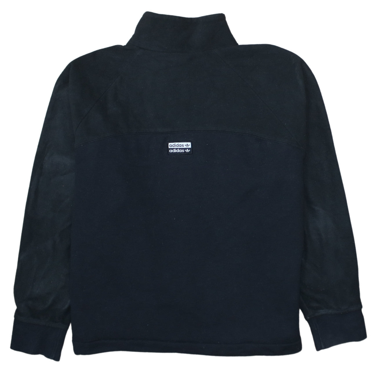 Adidas Womens Black Size 18 Fleece Pullover Sweatshirt