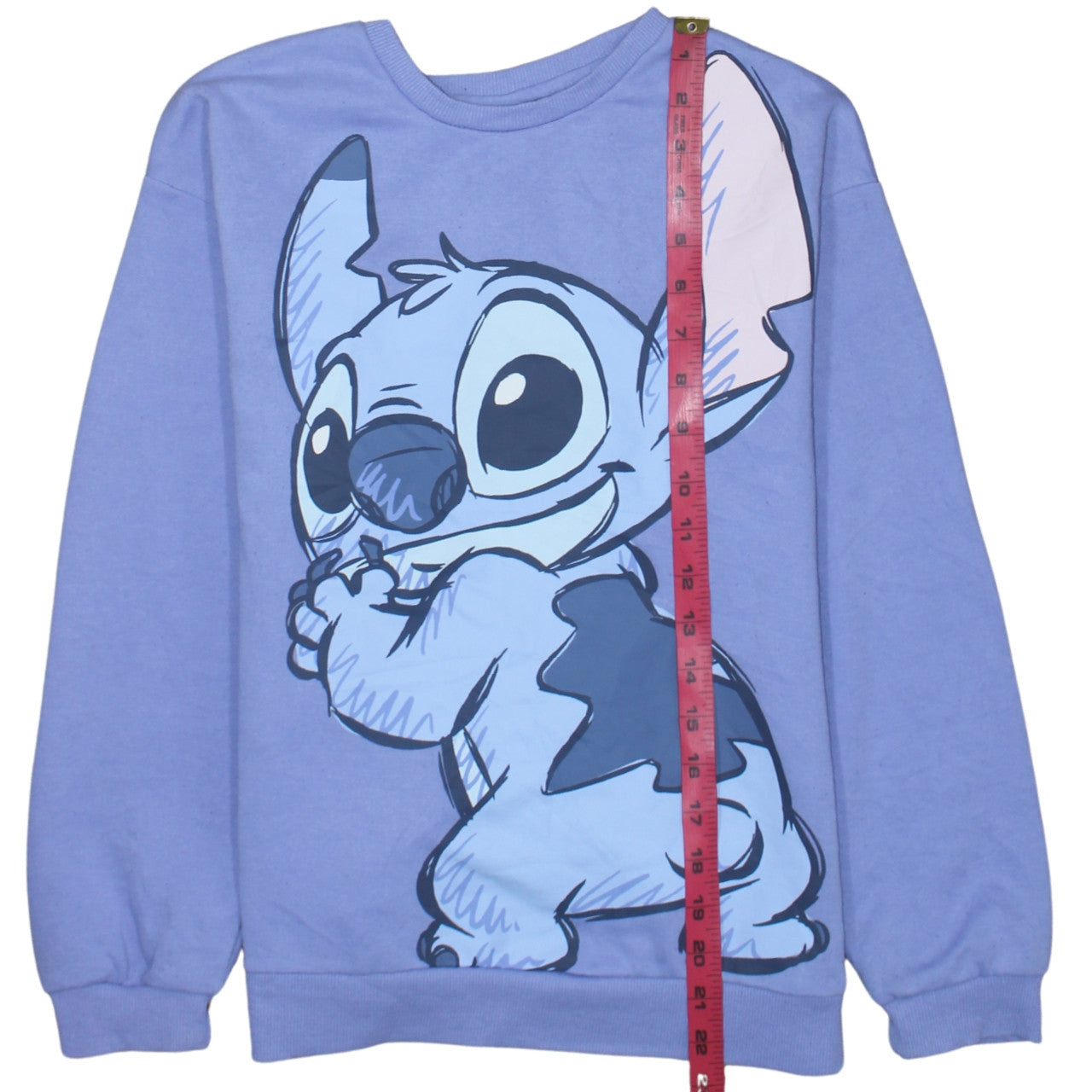 Disney at Primark Girls Blue Stitch Pullover Sweatshirt 11-12 Years