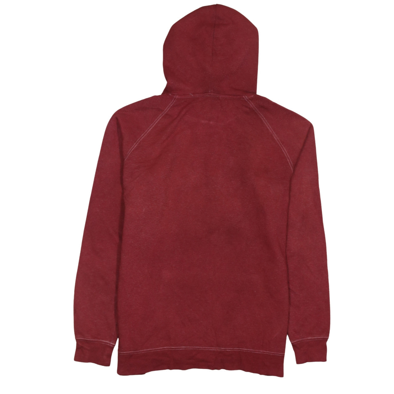The North Face Women's Red Pullover Hoodie XL Regular Fit Cotton Blend