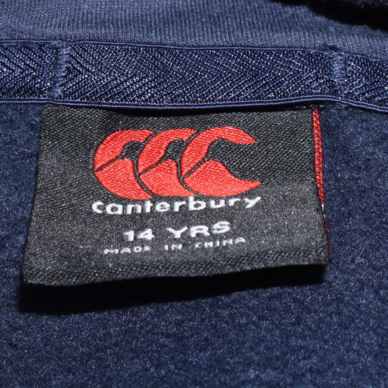 Canterbury Boys Navy Blue Power Surge Pullover Hoodie 14 Years