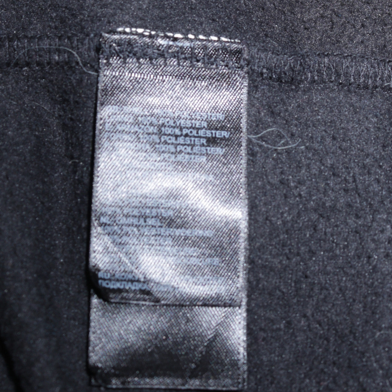 The North Face Men's Black Fleece Full Zip Basic Jacket Size S