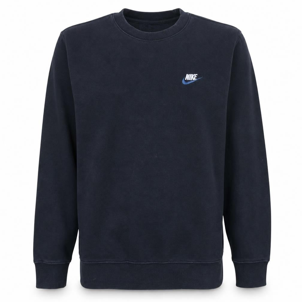 Nike Men's Black Small Crew Neck Pullover Sweatshirt