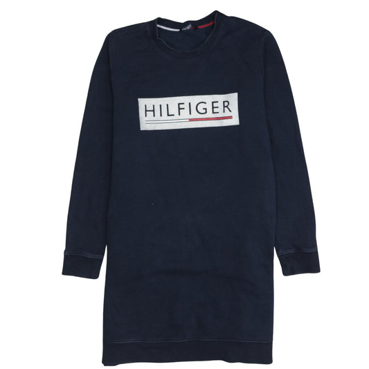 Tommy Hilfiger Men's Blue Logo Pullover Sweatshirt Size M