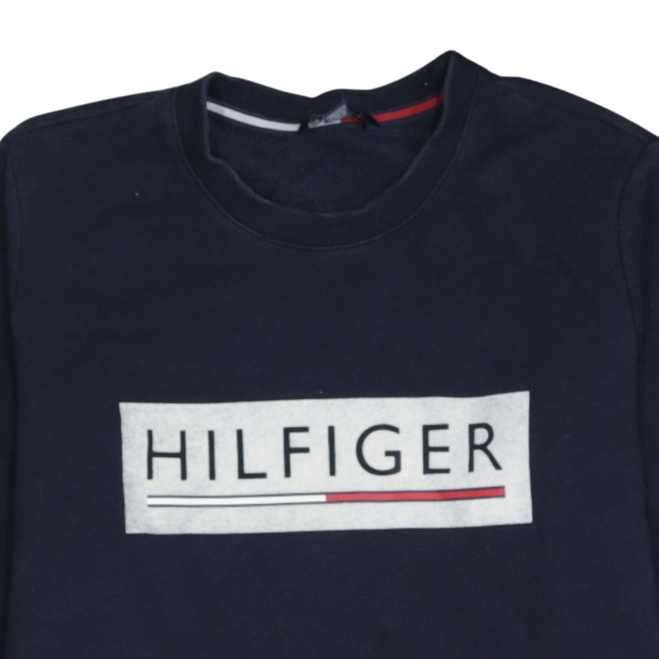 Tommy Hilfiger Men's Blue Logo Pullover Sweatshirt Size M