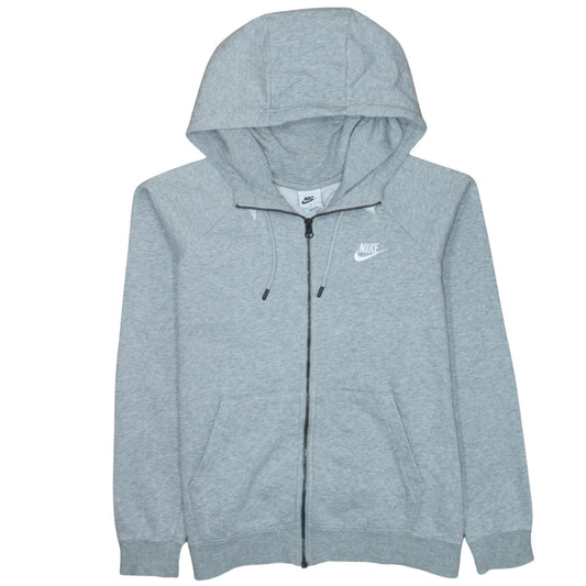 Nike Men's Grey Full Zip Hoodie Size M Regular Fit