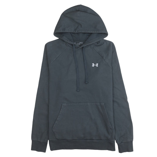 Under Armour Men's Grey Pullover Hoodie Size M Loose Fit