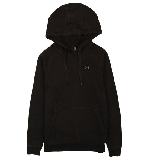 Under Armour Mens Black XS Pullover Hoodie Fleece Sweatshirt