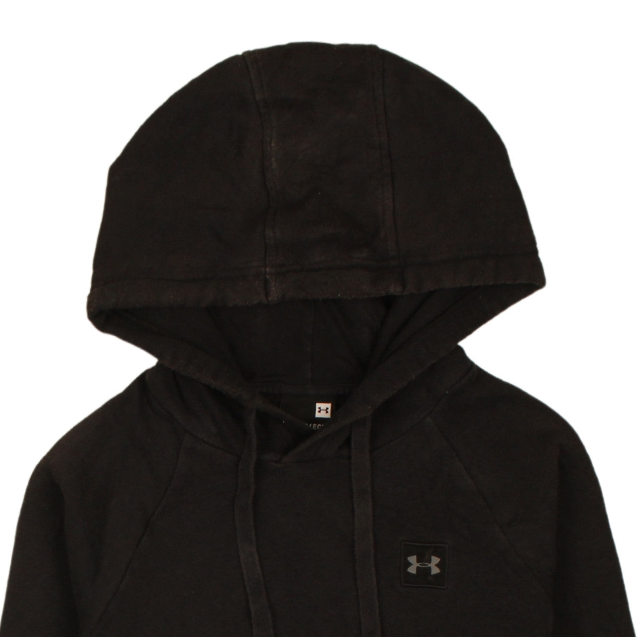 Under Armour Mens Black XS Pullover Hoodie Fleece Sweatshirt
