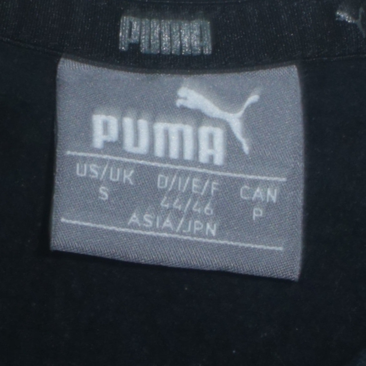 Puma Men's Black Small Logo Crew Neck Pullover Sweatshirt