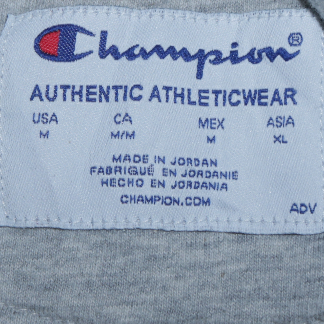 Champion Men's White Pullover Hoodie M Fleece Athletic Sweatshirt