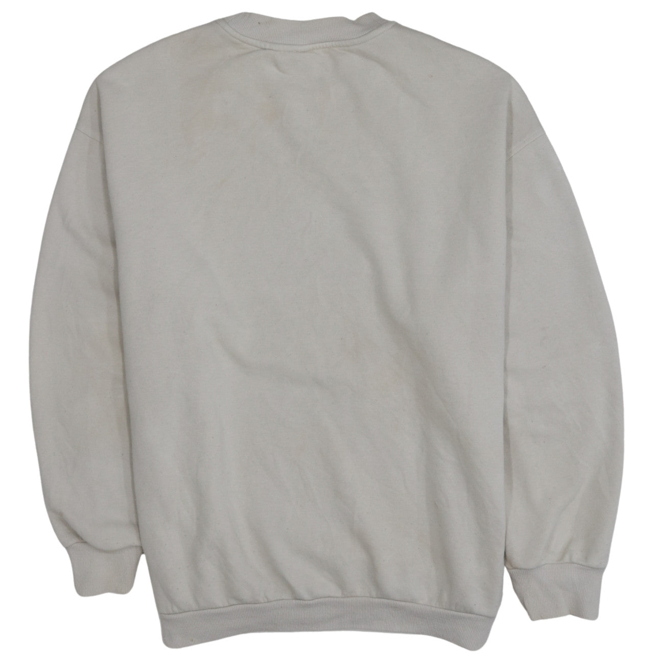 H&M Women Beige Crew Neck Powerpuff Girls Sweatshirt L