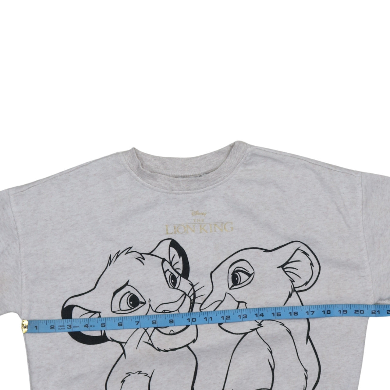 Disney The Lion King Grey Graphic Pullover Sweatshirt XS Women