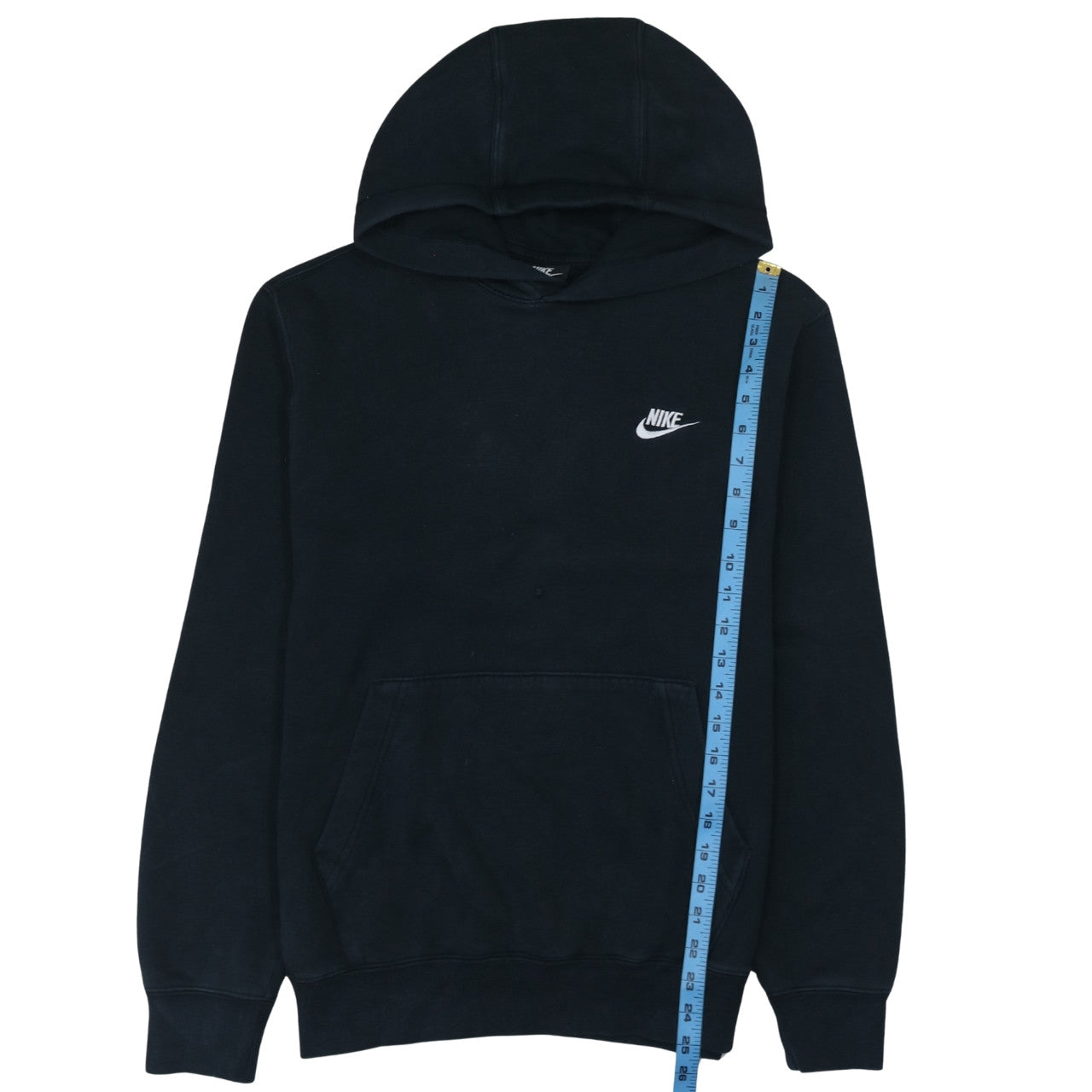 Nike Men's Black Pullover Fleece Hoodie Size S Regular Fit