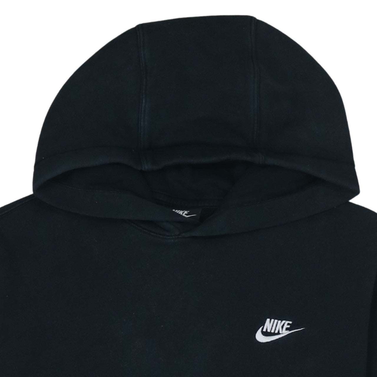 Nike Men's Black Pullover Fleece Hoodie Size S Regular Fit