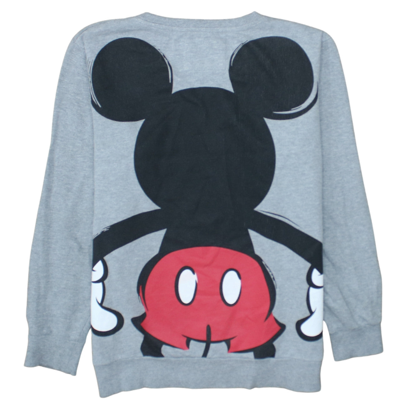 Disney x Reserved Grey Mickey Mouse Women's L Sweatshirt Pullover