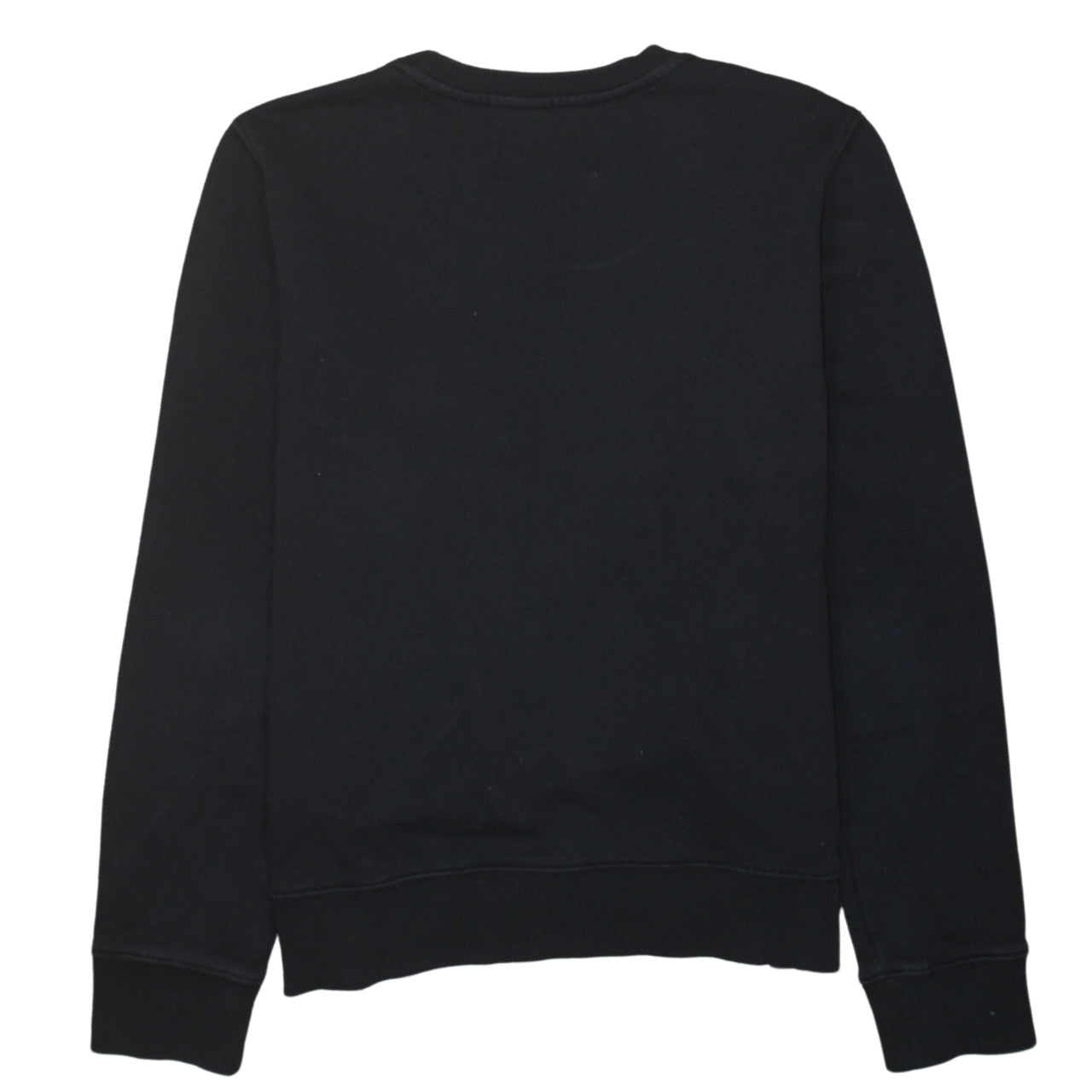 Calvin Klein Jeans Womens Black Cotton Crew Neck Sweatshirt L