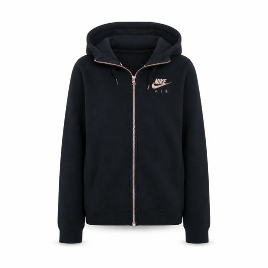 Nike Air Women's Black Full Zip Hoodie Size S Casual Logo Style