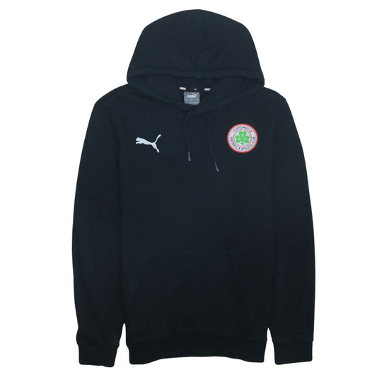 Puma Men's Black Cliftonville FC Pullover Hoodie Size S