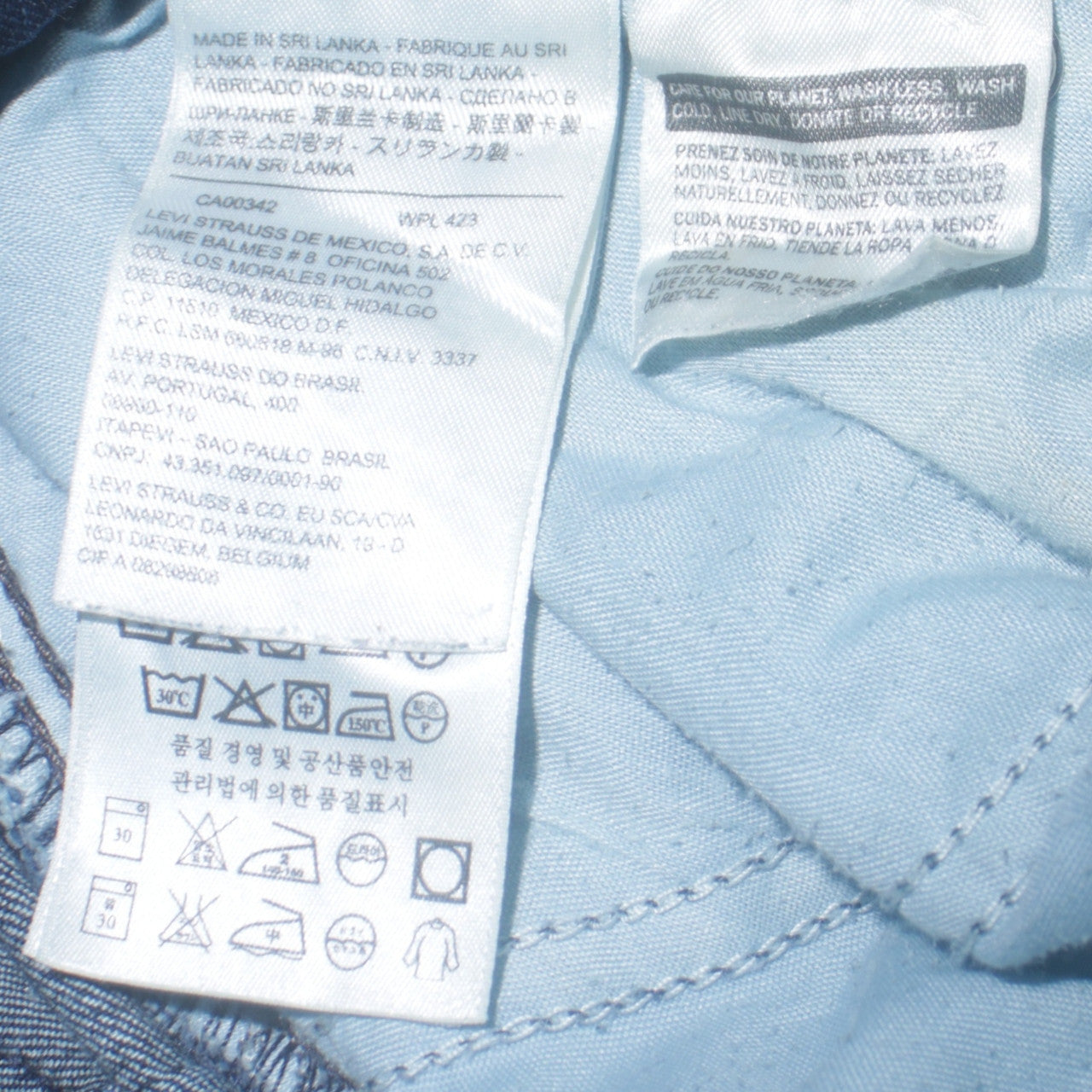 Levi’s Women's Blue Size 8 Skinny Leg Stretch Jeans