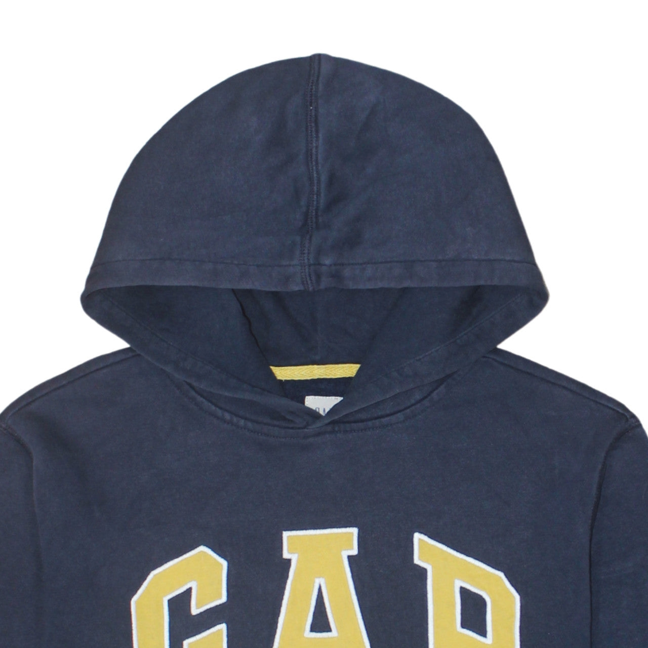 GAP Boys Blue Pullover Hoodie 14-16 Years Logo Fleece Sweatshirt