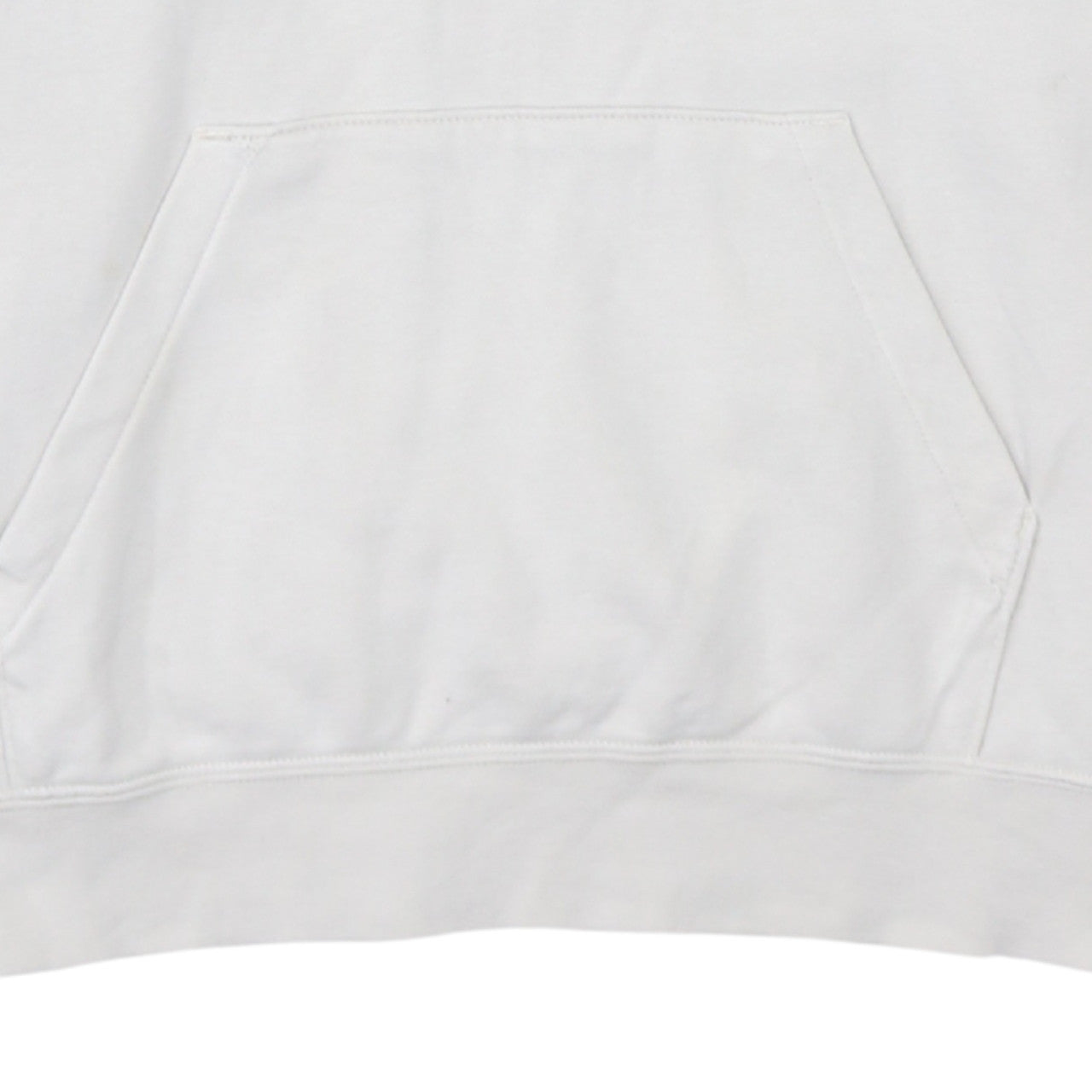 Nike Men's White Pullover Hoodie Small Logo Hooded Sweatshirt