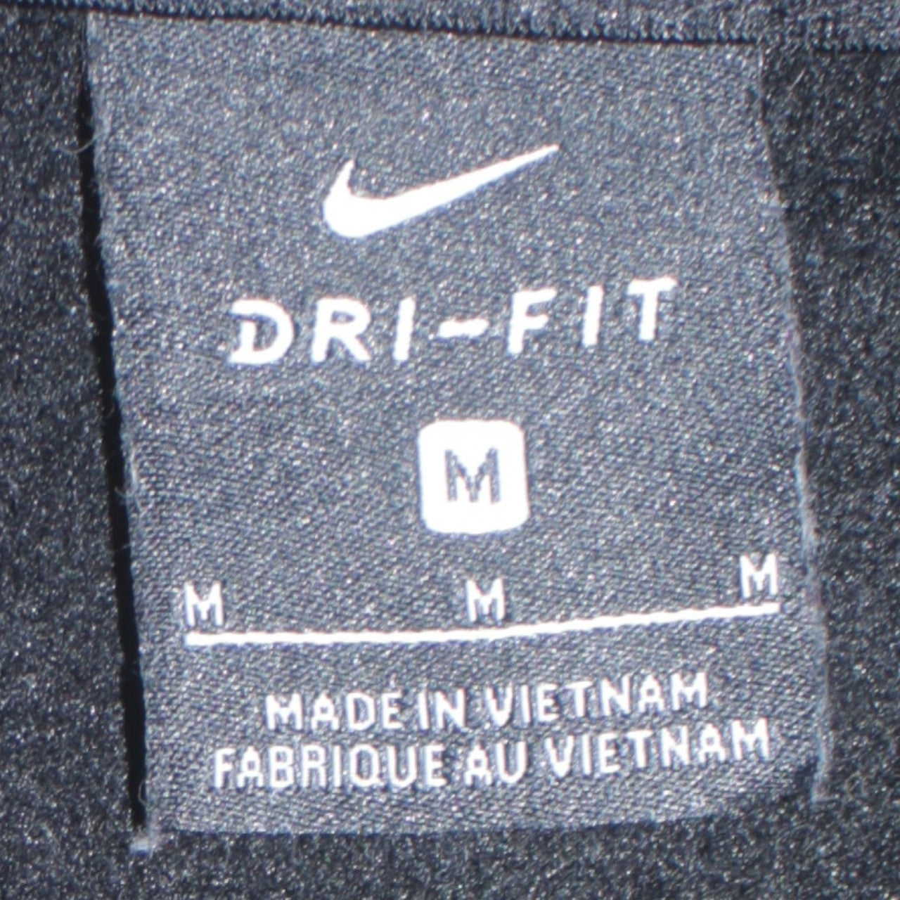 Nike Dri-Fit Men's Black M 1/4 Zip Pullover Sweatshirt