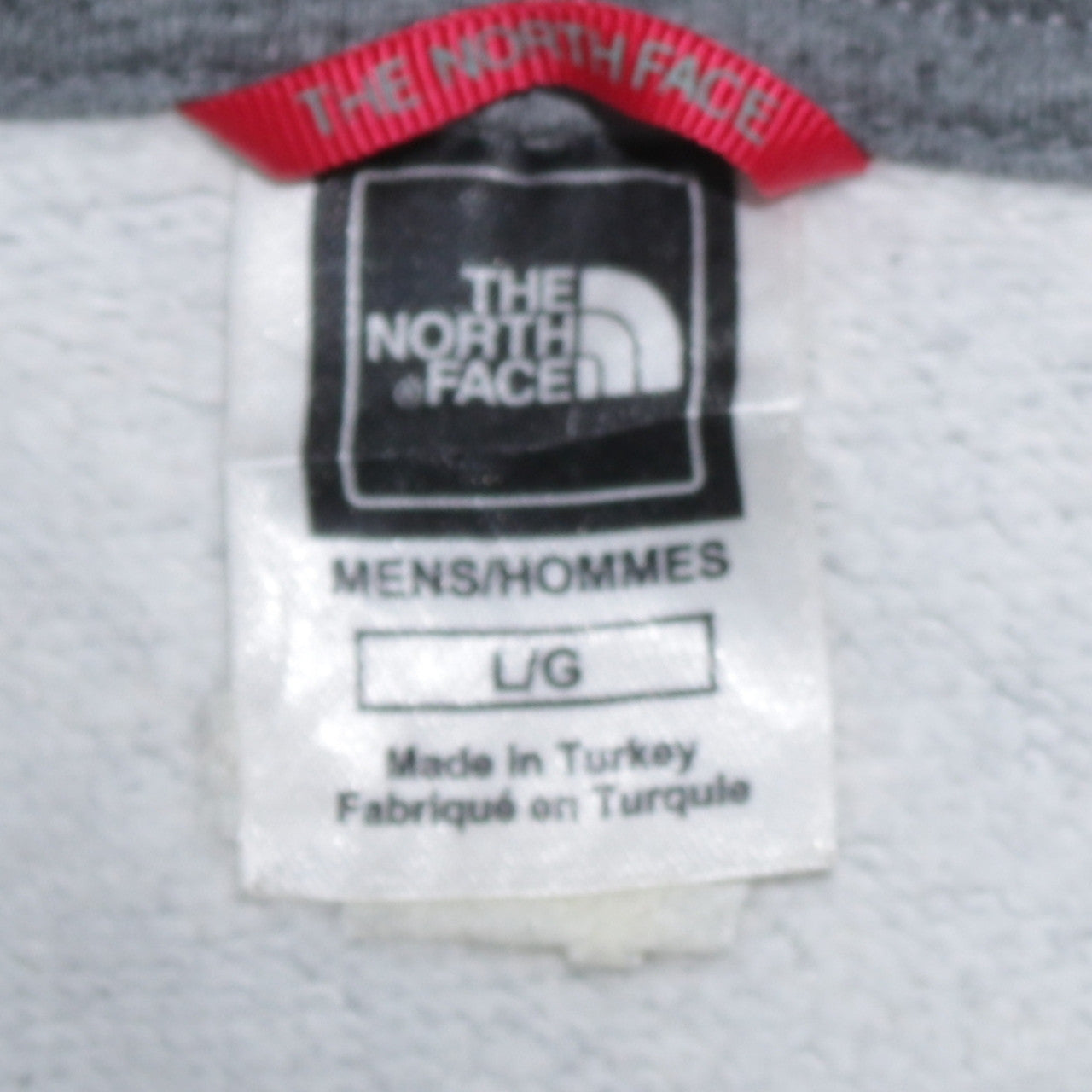 The North Face Men’s Grey Pullover Hoodie L Outdoor Fleece
