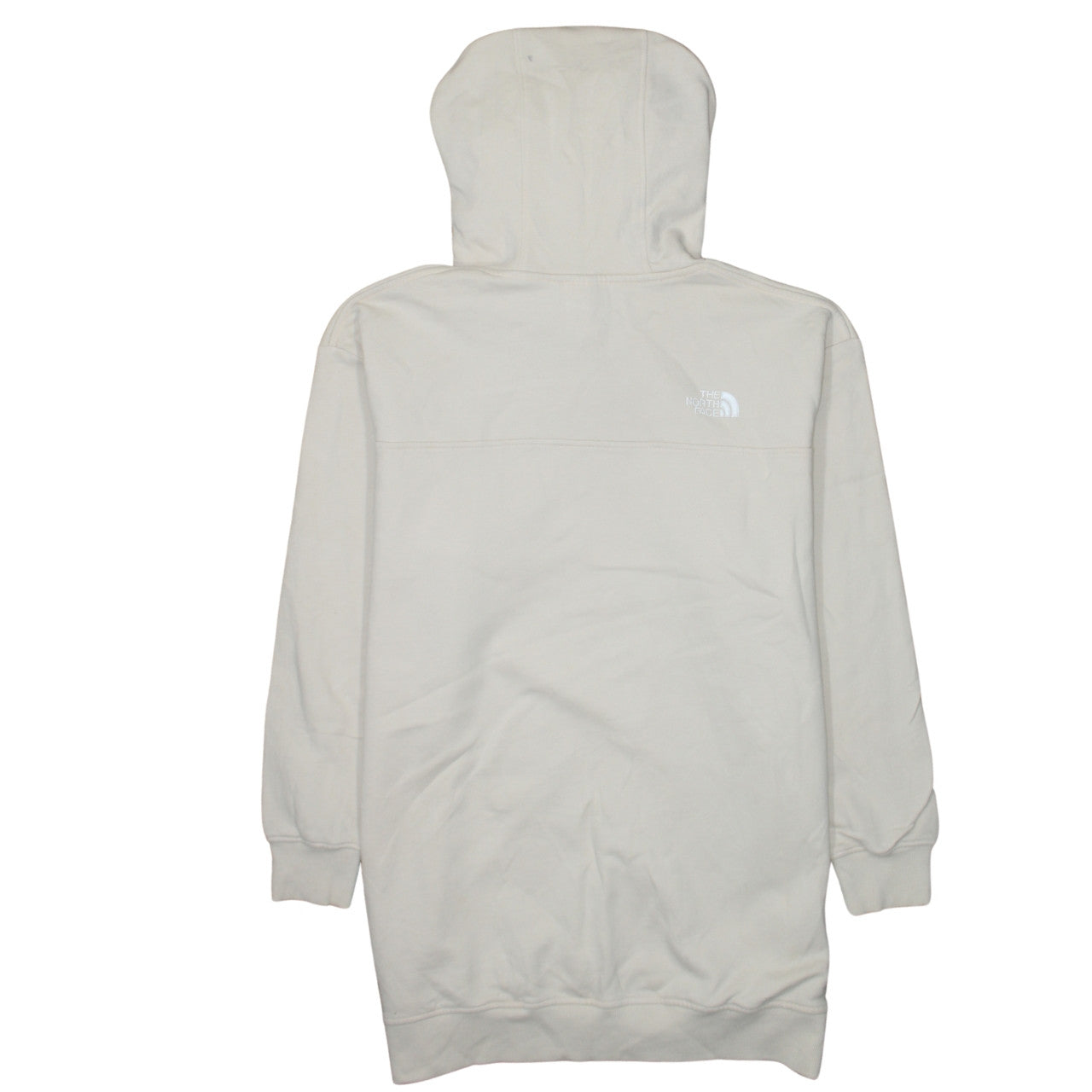 The North Face Womens Beige XL Pullover Hoodie 100% Cotton Casual