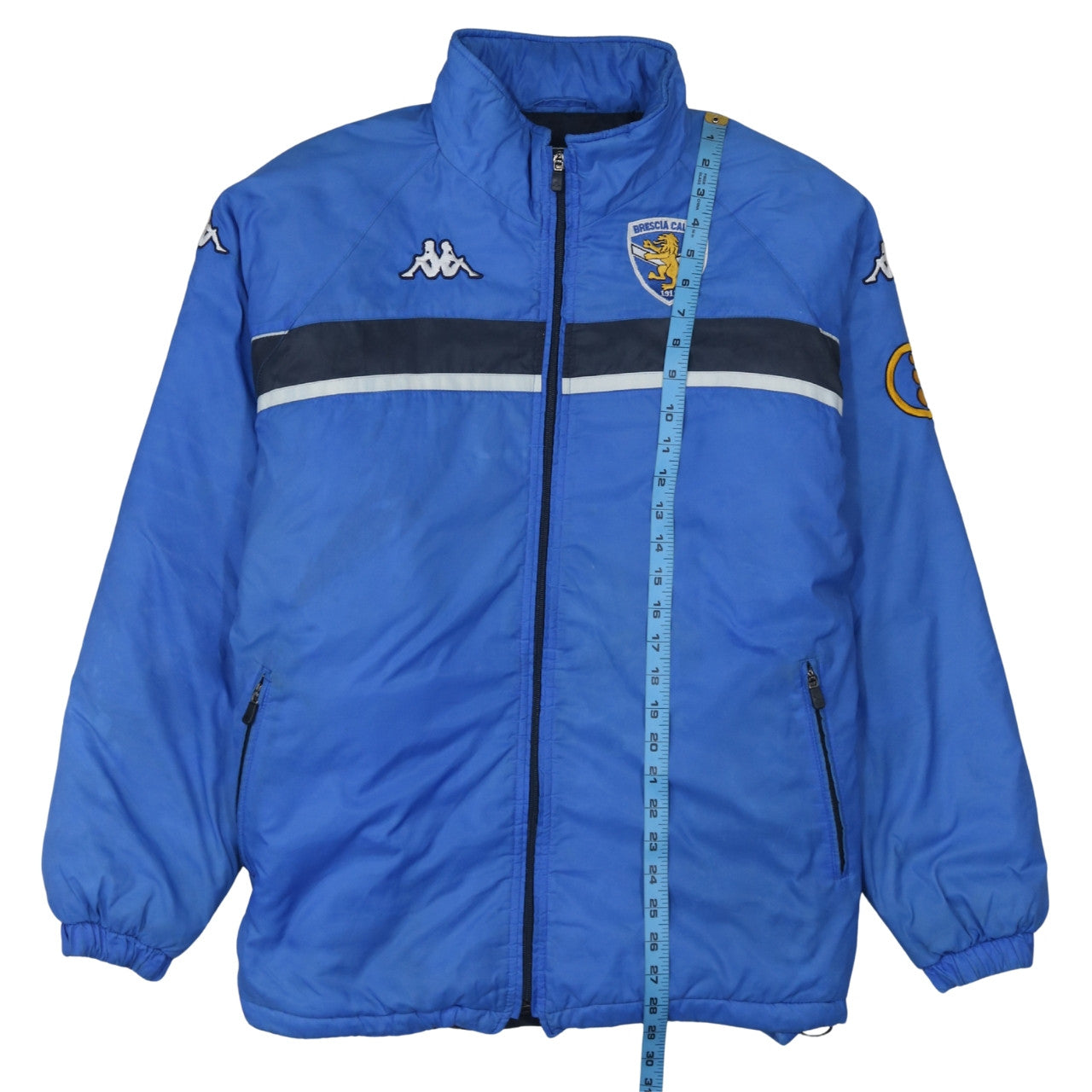 Kappa Mens Blue Large Brescia Calcio Track Jacket Football Style