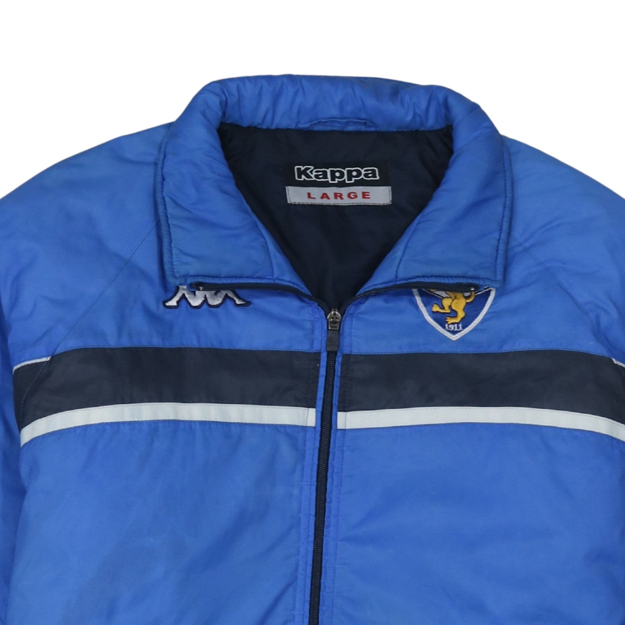 Kappa Mens Blue Large Brescia Calcio Track Jacket Football Style