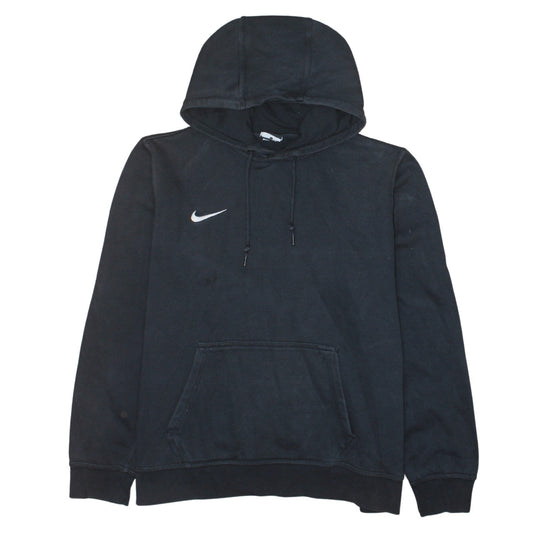 Nike Men's Black Pullover Hoodie L Sports Fleece Sweatshirt