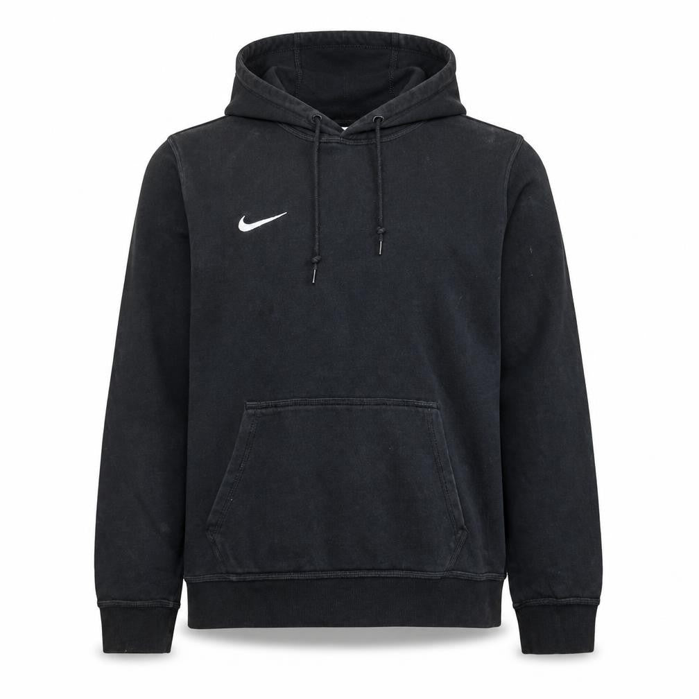 Nike Men's Black Pullover Hoodie L Sports Fleece Sweatshirt