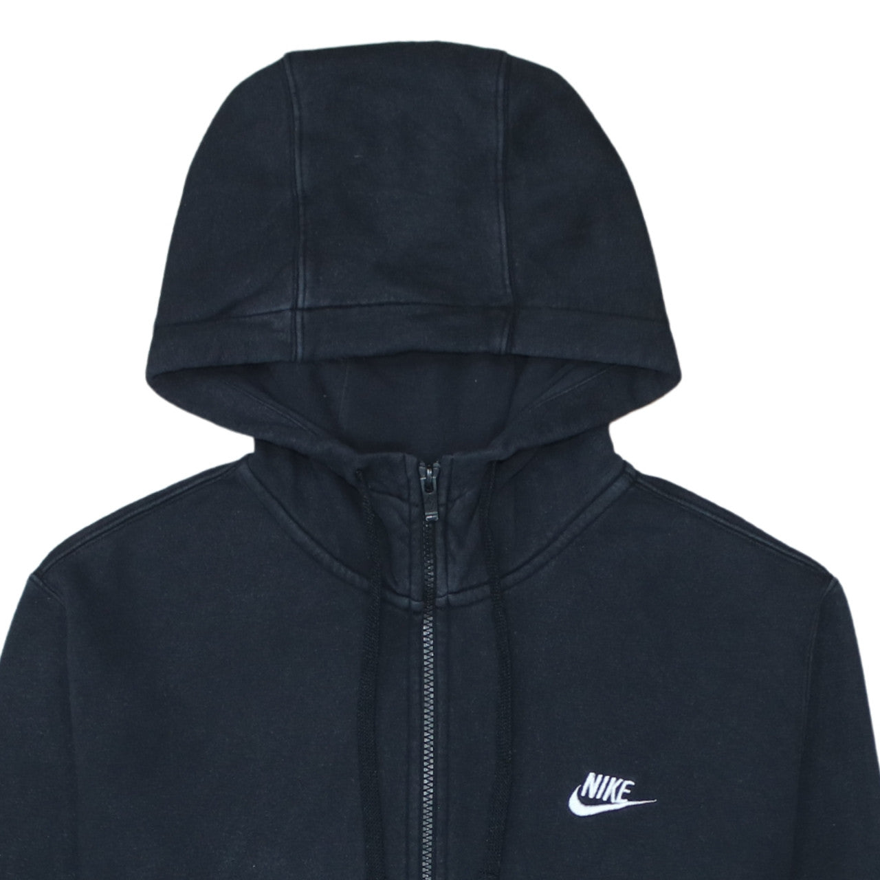 Nike Men's Black L Pullover Fleece Hoodie 1/2 Zip Sportswear