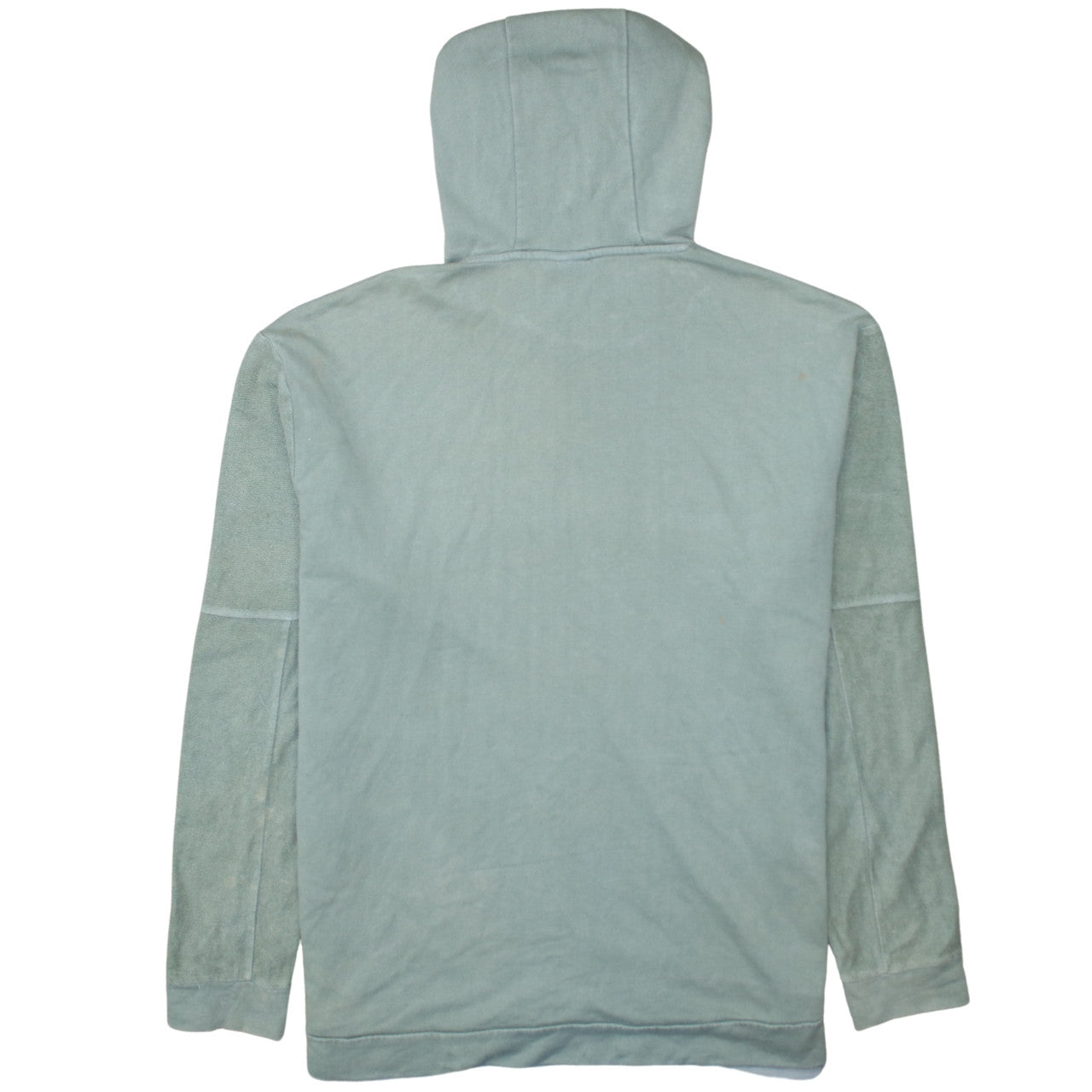 Ellesse Womens Green Pullover Hoodie UK 12 100% Cotton Casual Sweatshirt