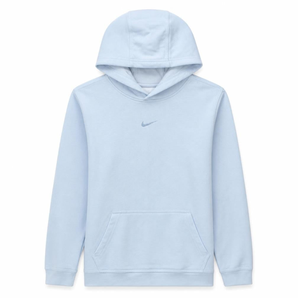 Nike Boys Blue Pullover Hoodie XL Fleece Logo Hooded Sweatshirt