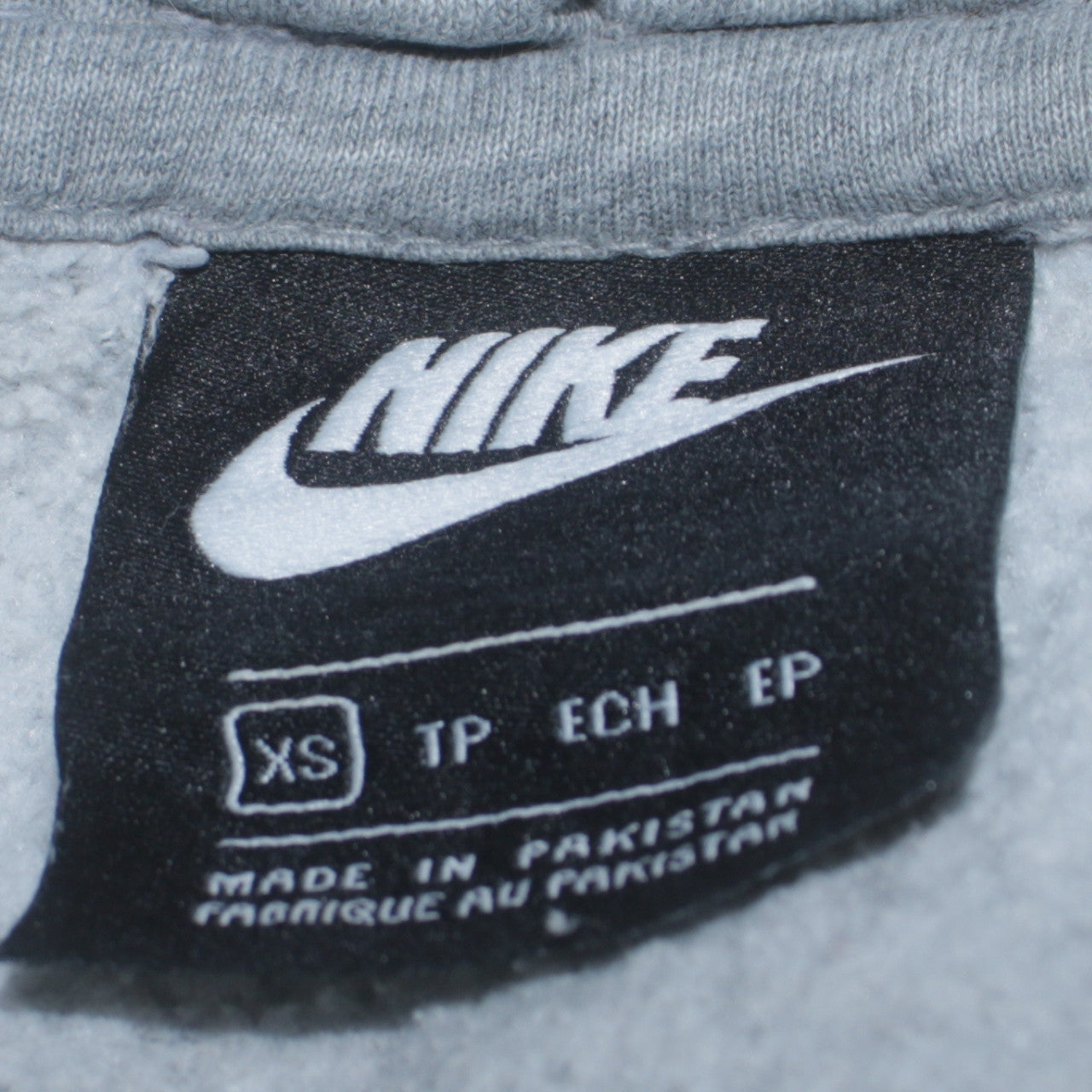 Nike Men's Grey XS Pullover Hoodie Fleece Sportswear
