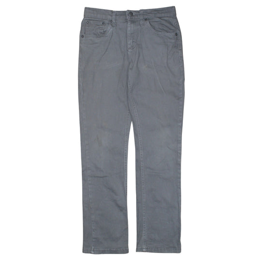 Levi's Women's Grey 511 Slim Straight Jeans Size 12
