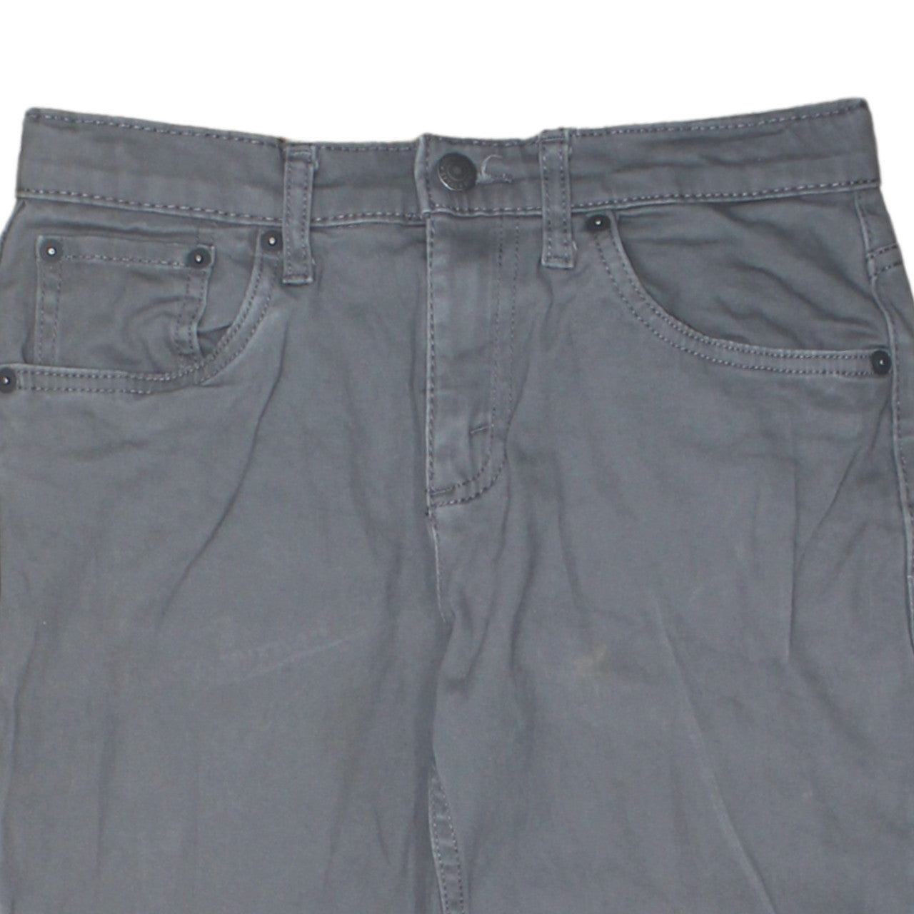 Levi's Women's Grey 511 Slim Straight Jeans Size 12