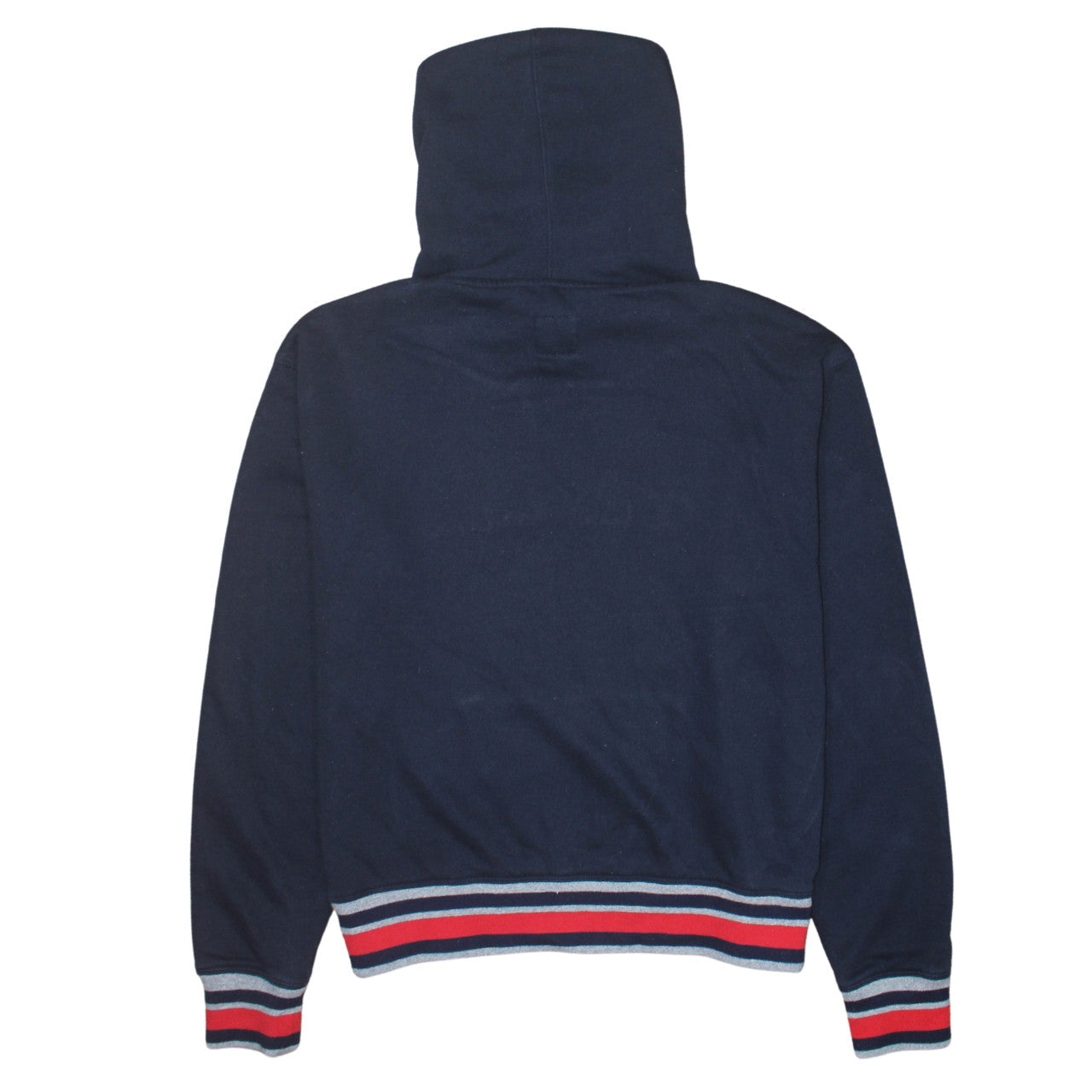 Champion Womens Navy Blue Pullover Hoodie Size L Embroidered Logo