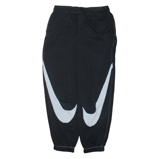 Nike Women’s Black Jogger Trousers S Fleece Cotton Blend