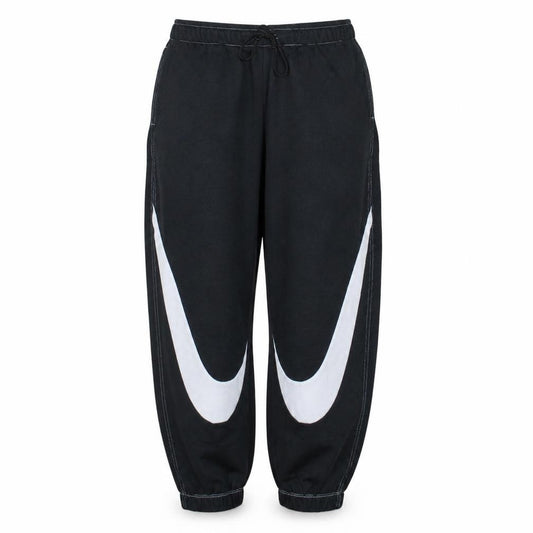 Nike Women’s Black Jogger Trousers S Fleece Cotton Blend