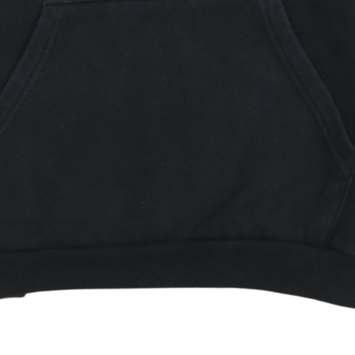 Puma Boys Black Pullover Hoodie 13-14 Years Regular Fit Logo Fleece