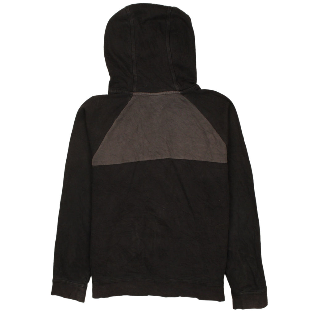 Nike Boys Black Full Zip Hoodie XL 13-15 Years Fleece Athletic Sweatshirt