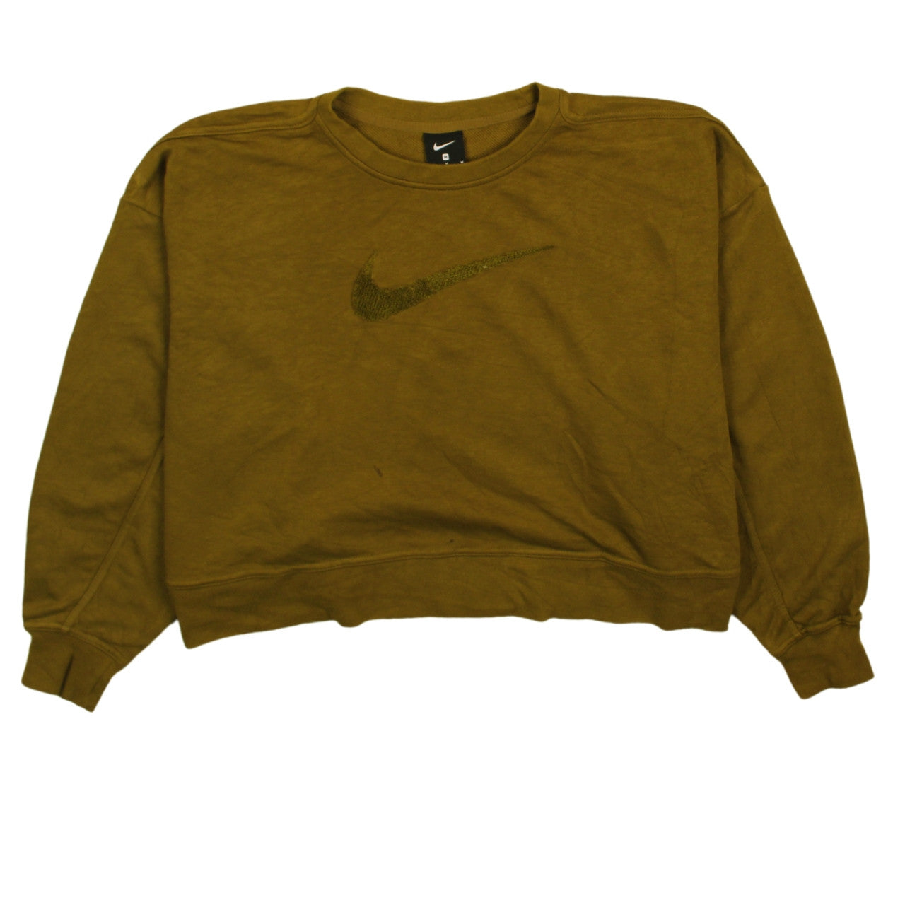 Nike Women’s Brown Crew Neck Pullover Sweatshirt Medium