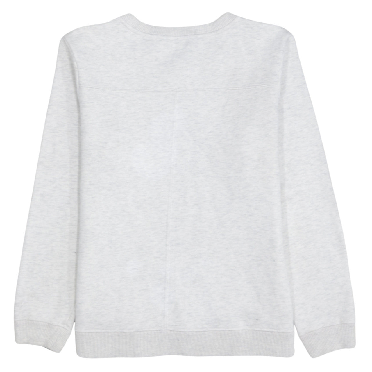 Tommy Hilfiger Womens Grey Logo Sweatshirt M Crew Neck Cotton Blend