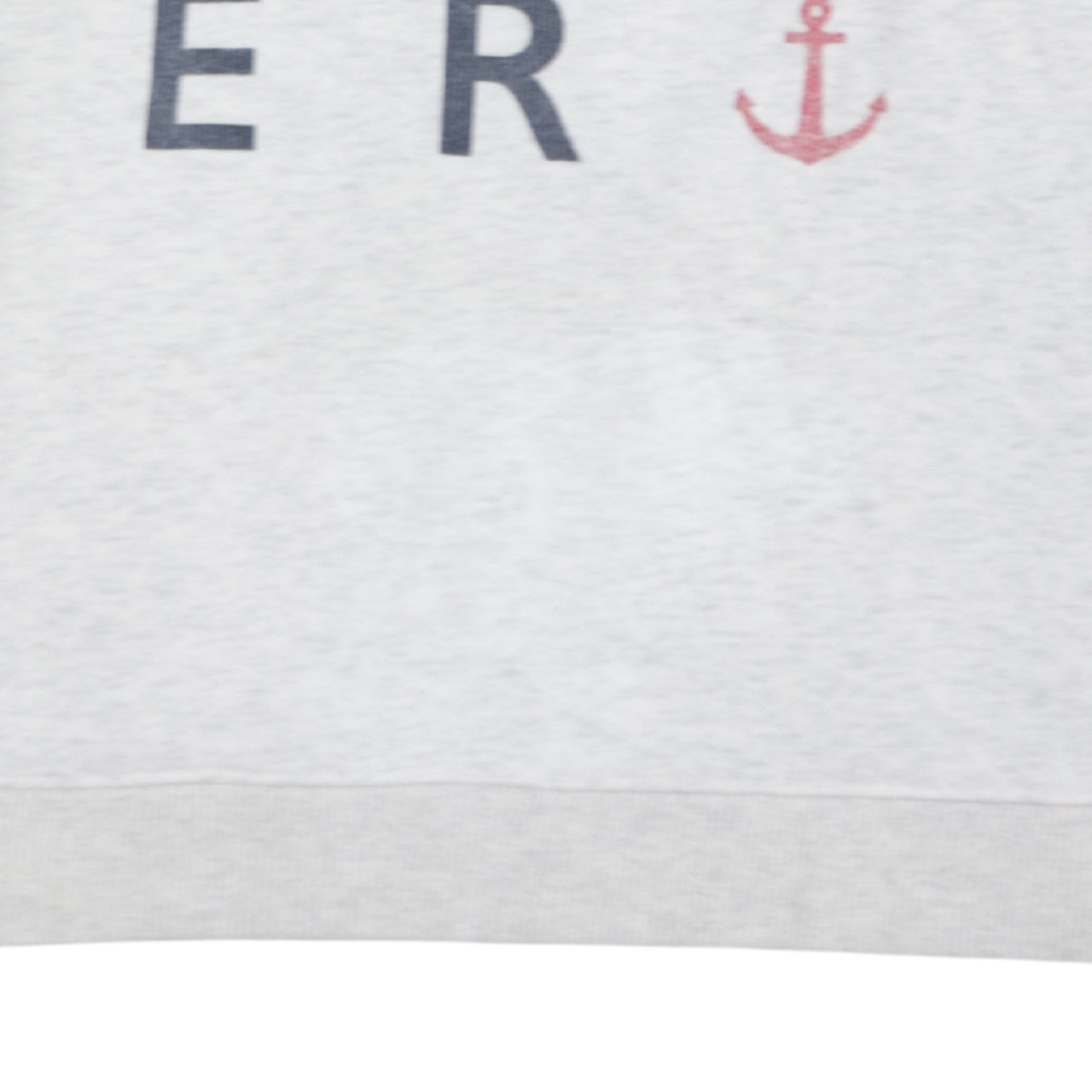 Tommy Hilfiger Womens Grey Logo Sweatshirt M Crew Neck Cotton Blend