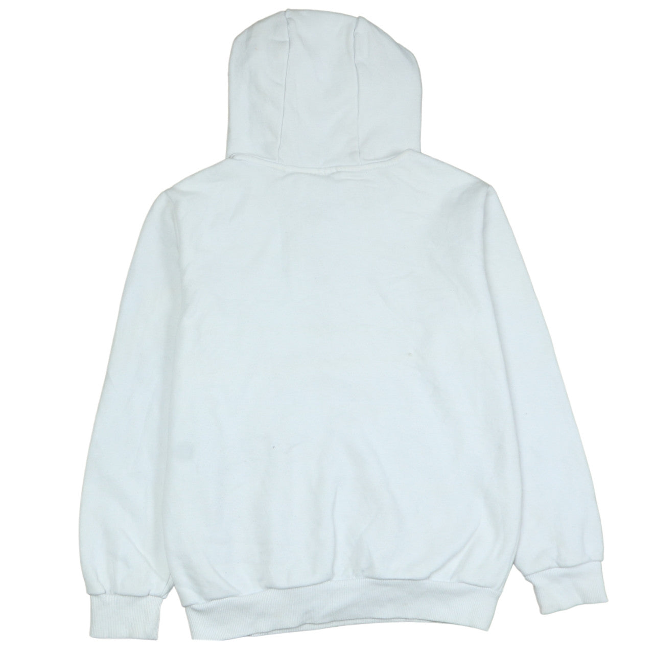 Adidas Girls White Hooded Pullover Sweatshirt 11-12 Years Graphic Print