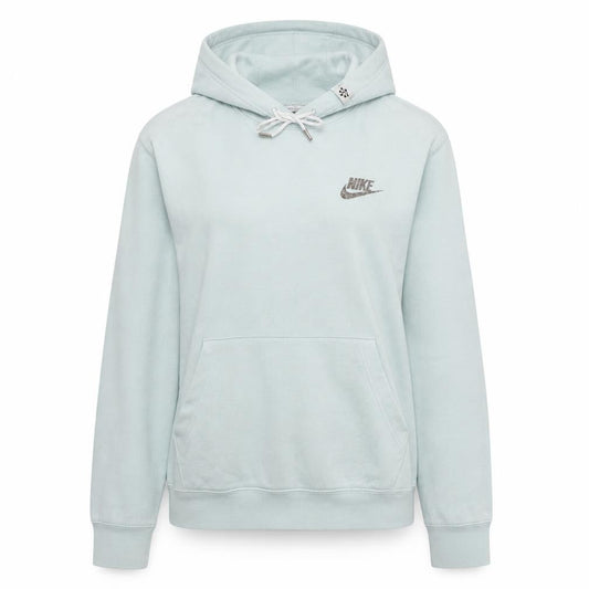 Nike Women’s Light Blue Pullover Hoodie Size S Cotton Blend