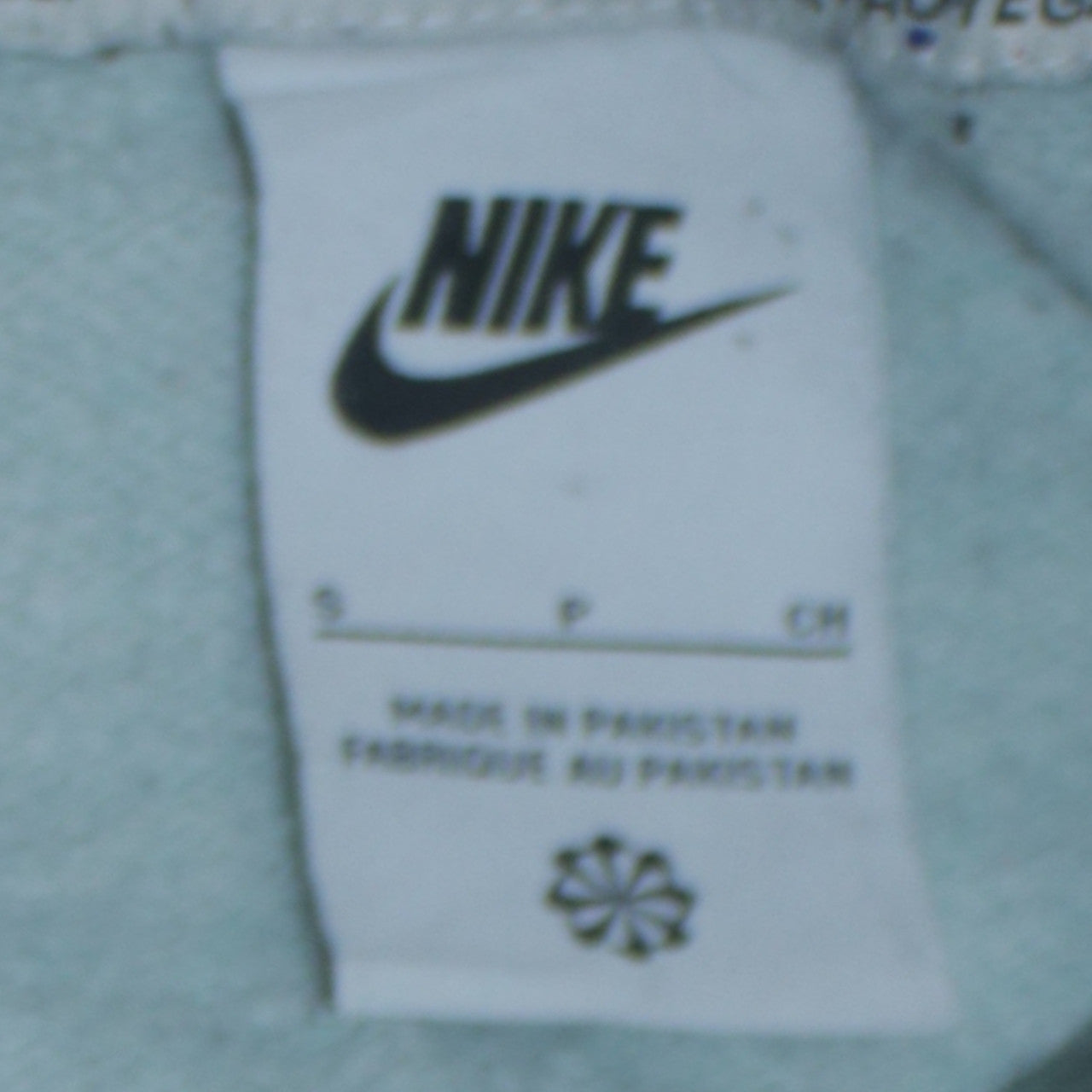 Nike Women’s Light Blue Pullover Hoodie Size S Cotton Blend